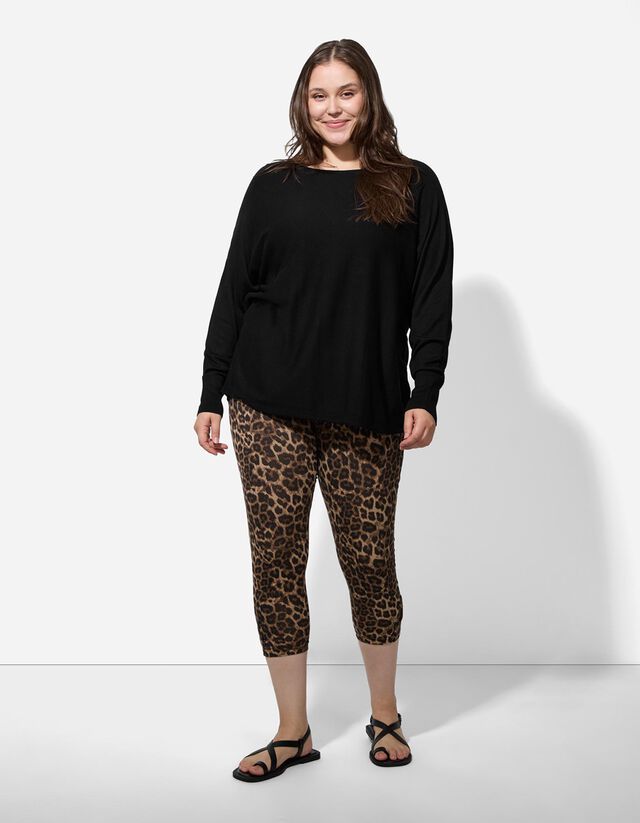 Pulóver - Denevérujjú - mélyvörös