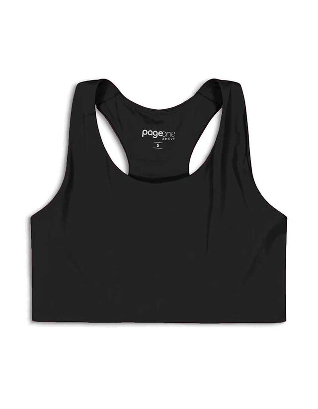 Rövid top - Puha tapintású - fekete