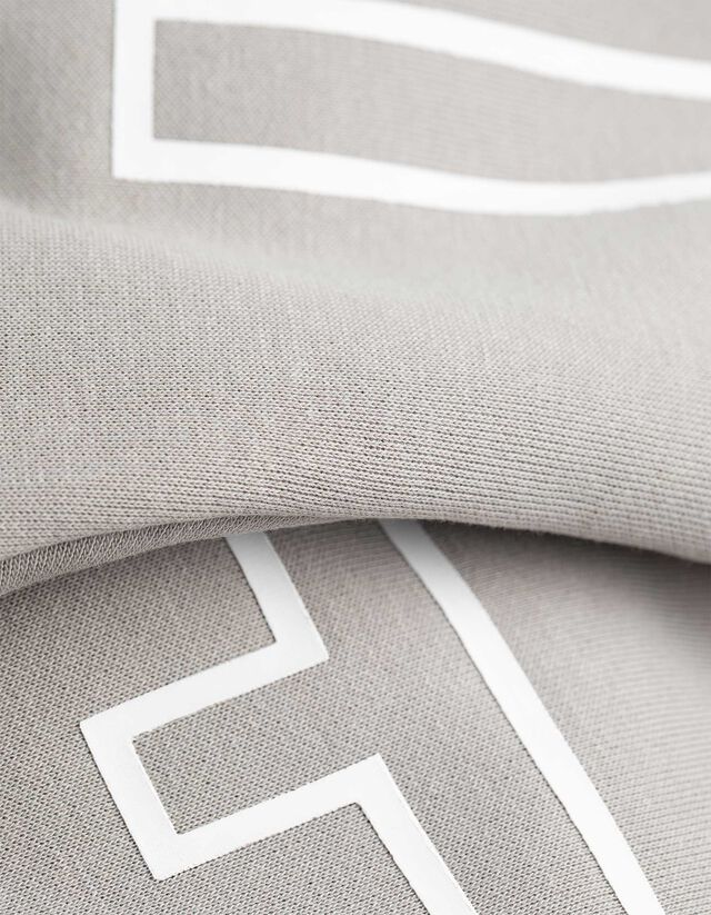 Kapucnis felső - Túlméretezett fazon - feher