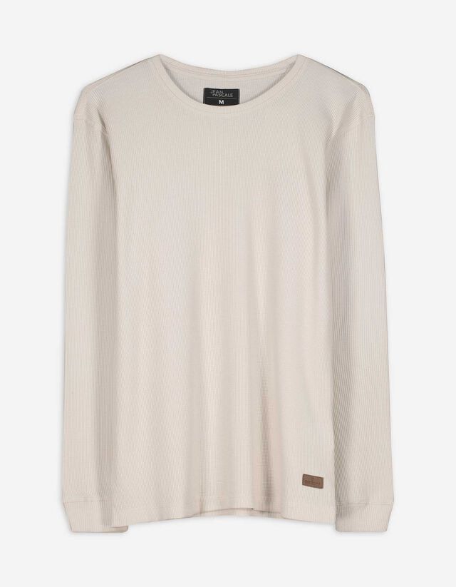 Hosszú ujjú felső - Normál fazon - szürke