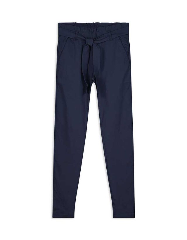 Ráncolt derekú nadrág - világos barna