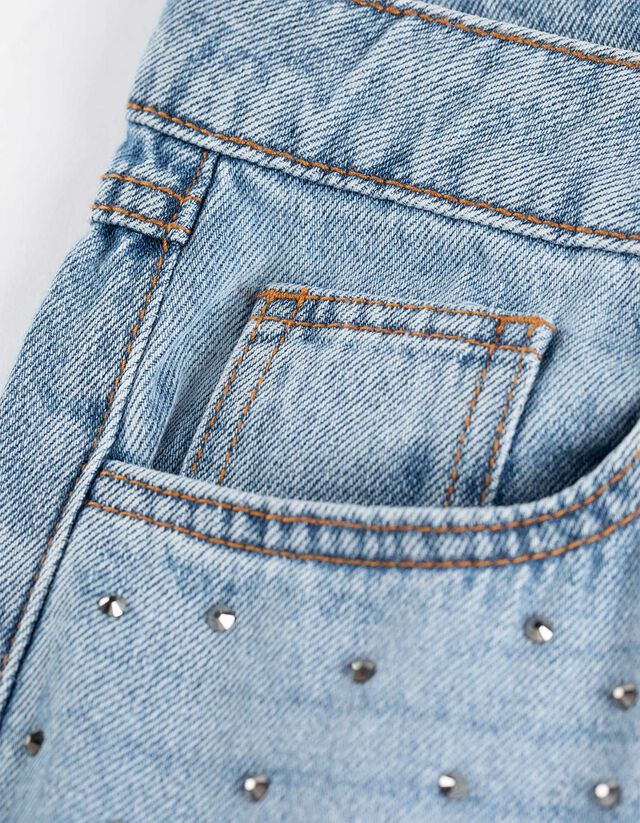 Farmernadrág - Enyhén bővülő fazon - kék