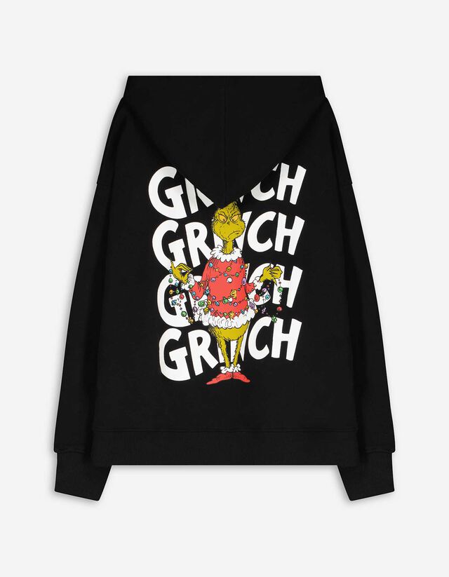 Kapucnis felső - Grincs - fekete