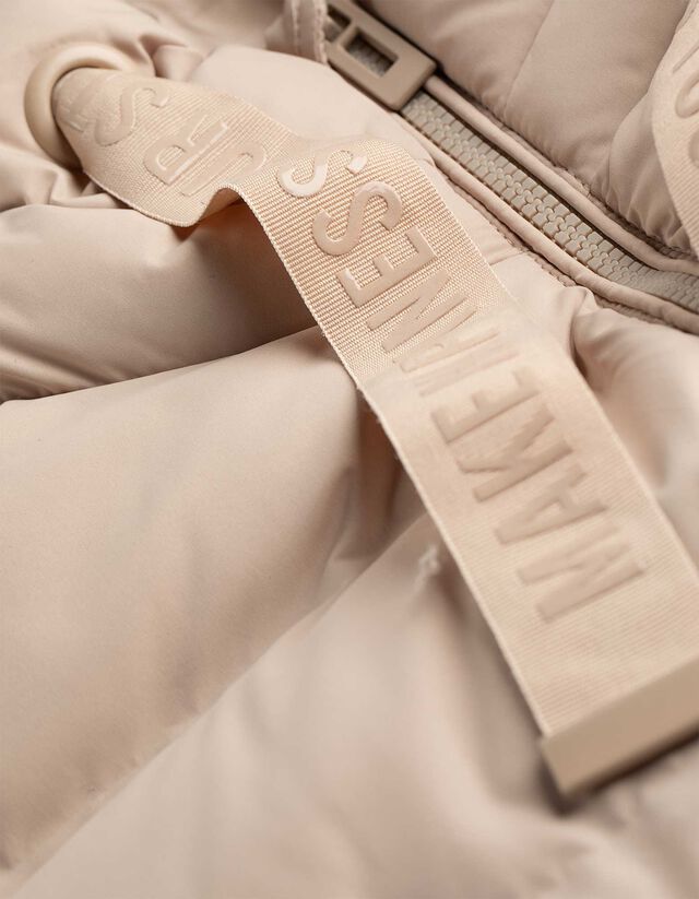 Steppelt mellény - Normál fazon - bézs