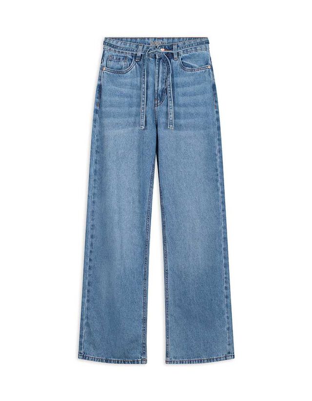 Farmernadrág - Egyenes fazon - kék