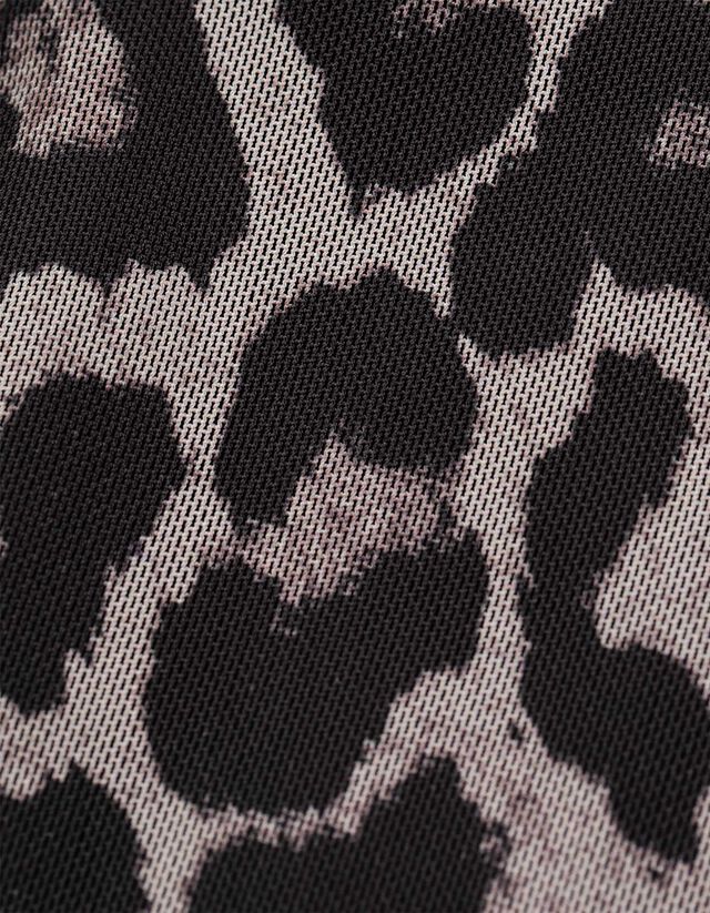 Hosszú ujjú felső - Necc - vilagos szurke