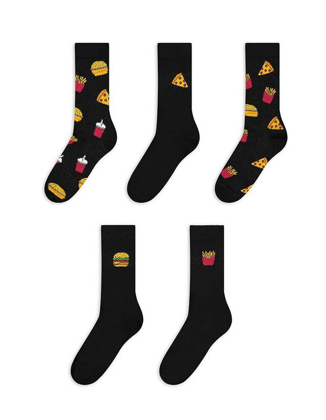 Zokni - 5 db-os csomag