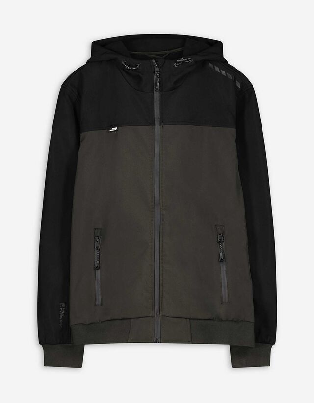 Széldzseki - Softshell - sötétszürke