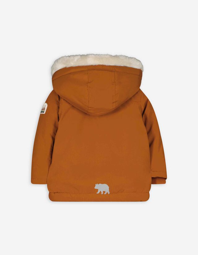 Parka - Fényvisszaverő - barna