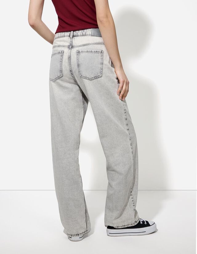 Farmernadrág - Egyenes fazon - sotetkek