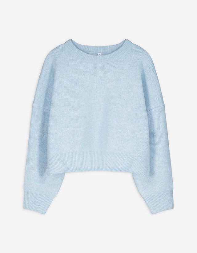 Pulóver - Túlméretezett fazon - vilagos szurke