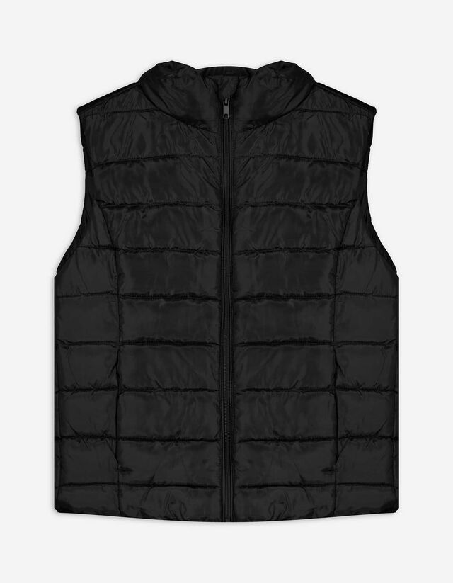 Steppelt mellény - Egyszínű - világos barna