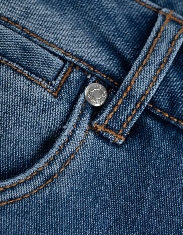 Farmernadrág - Széles fazon - kék