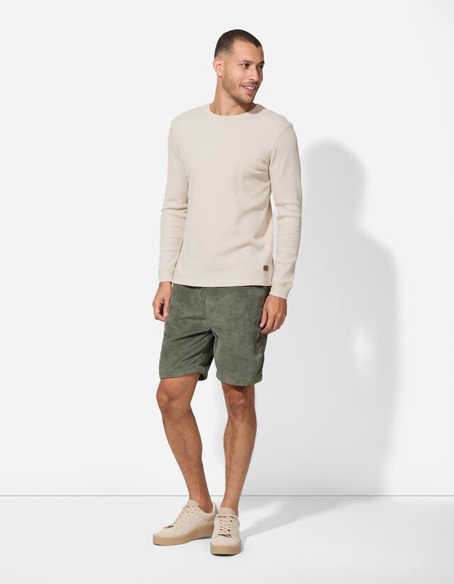 Hosszú ujjú felső - Normál fazon - szürke