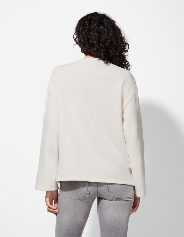 Széles ujjú - feher