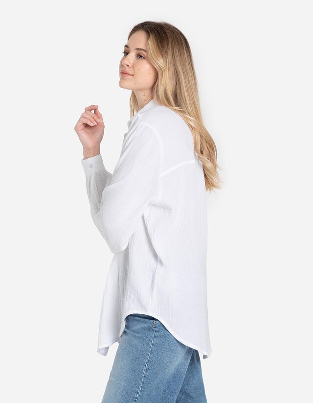 Blúz - Muszlin - vilagos zold