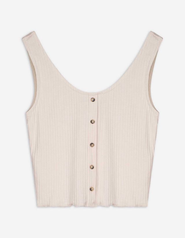 Ujjatlan felső - Viszkózkeverék - mélyvörös