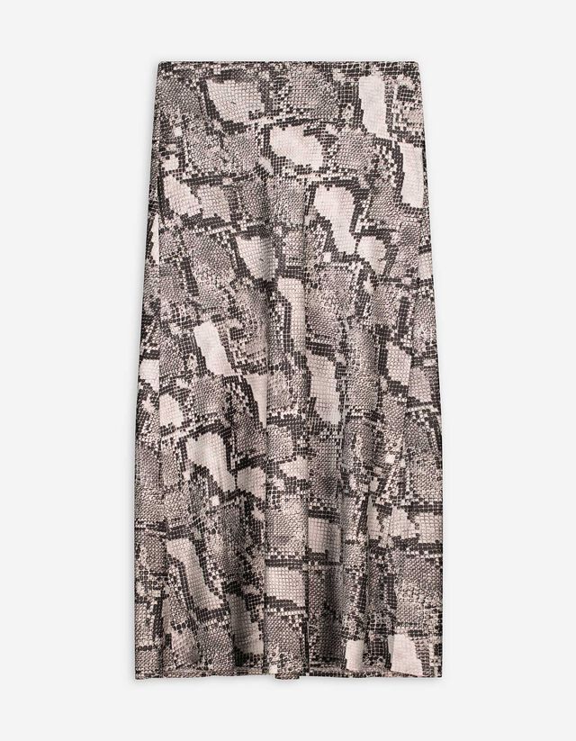 Szoknya - Párducmintás - feher