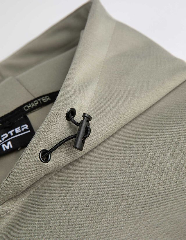 Melegítőfelső - Kapucni - sötétzöld