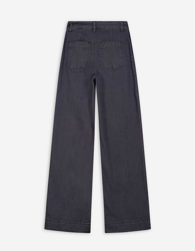 Farmernadrág - Széles fazon - kék