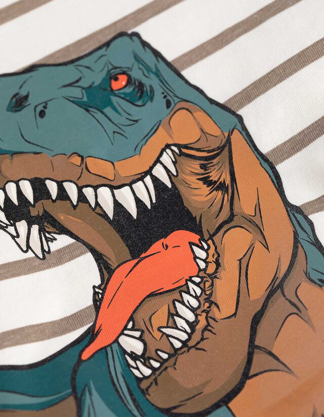 Hosszú ujjú felső - Nyomott minta - feher