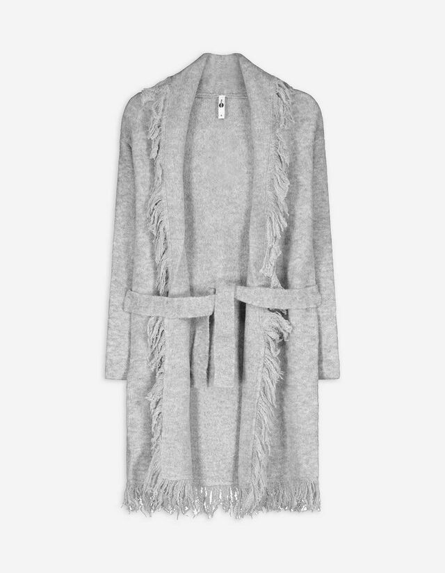 Kardigán - Kötött ruha - szürke