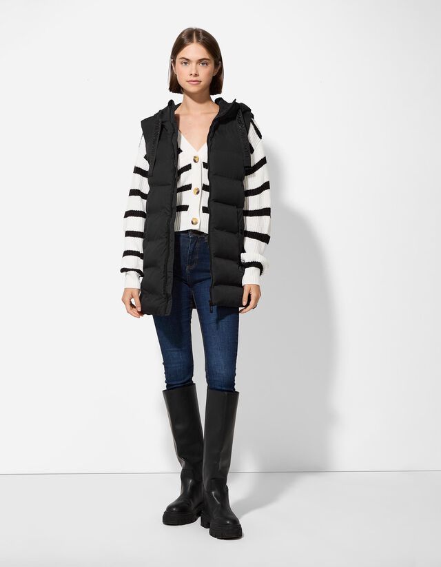 Steppelt mellény - Normál fazon - bézs