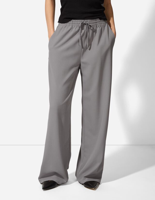 Melegítőnadrág - Széles fazon - zöld