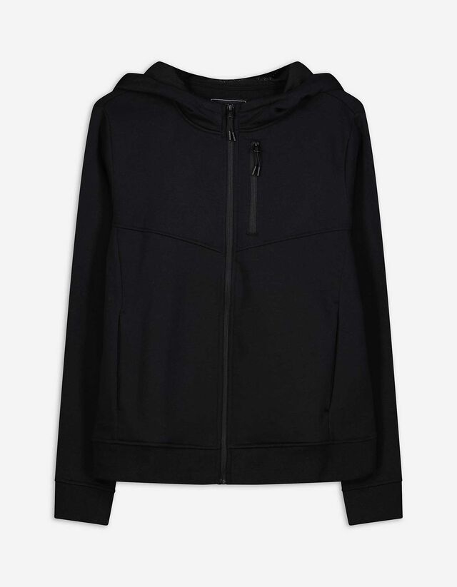 Kötött kardigán - Egyszínű - sötétzöld