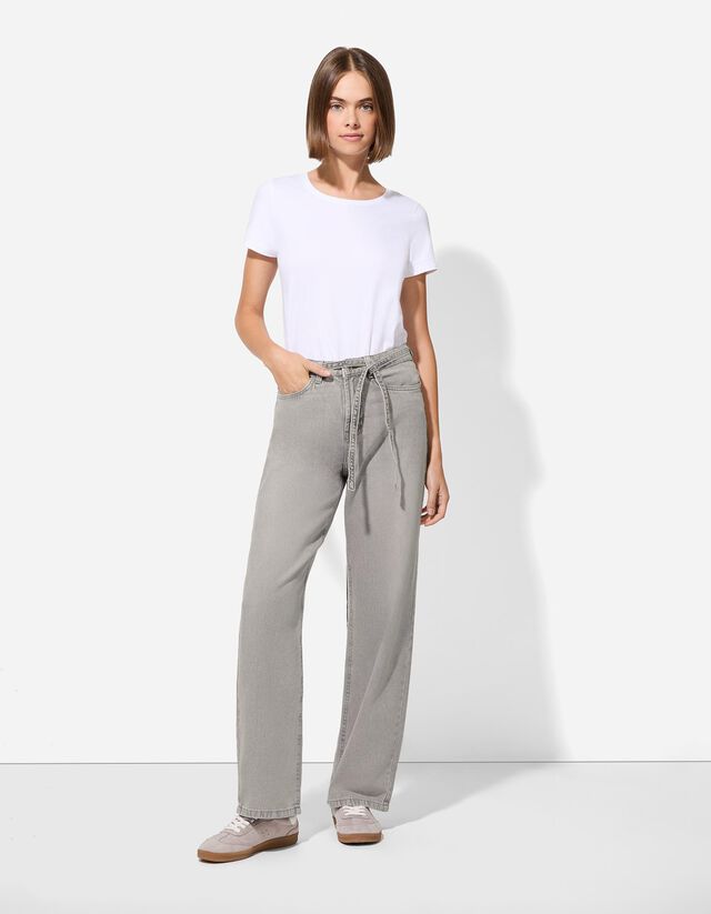 Farmernadrág - Egyenes fazon - kék