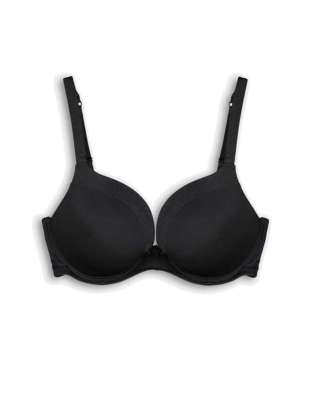 Szuper push-up melltartó - Push-up hatás - fekete