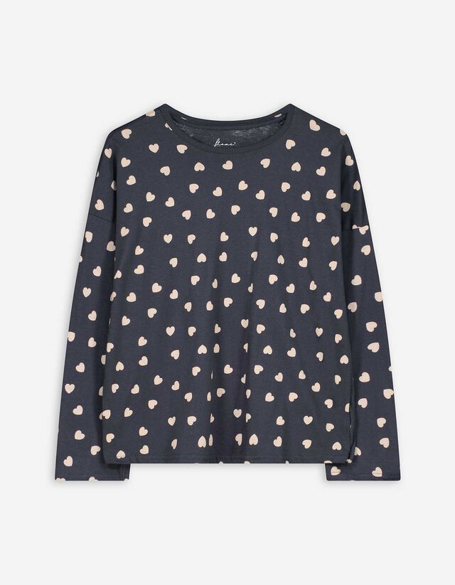 Pizsamafelső - Pamut - bézs