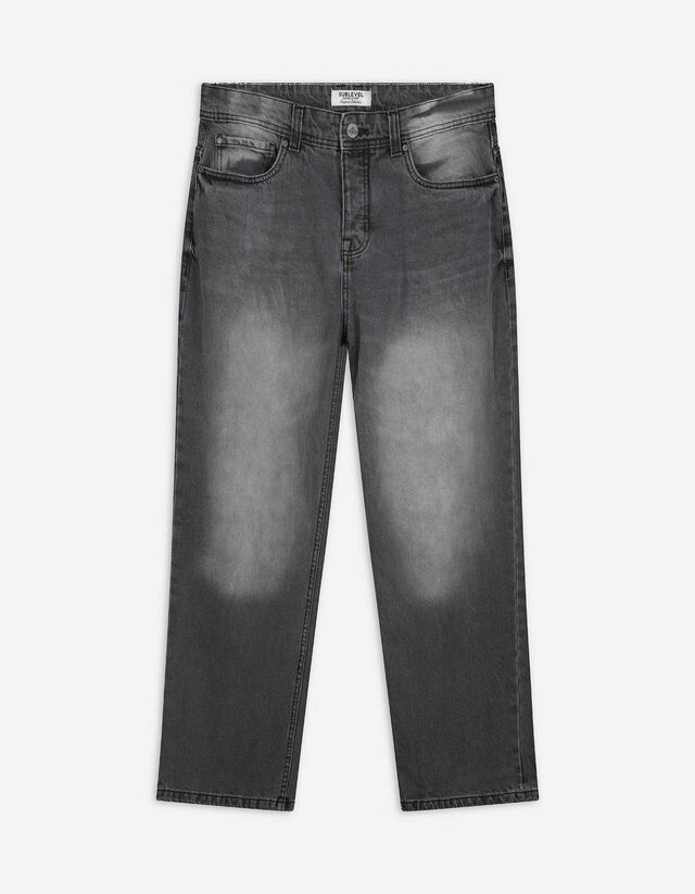 Farmernadrág - Bő fazon - sotetkek