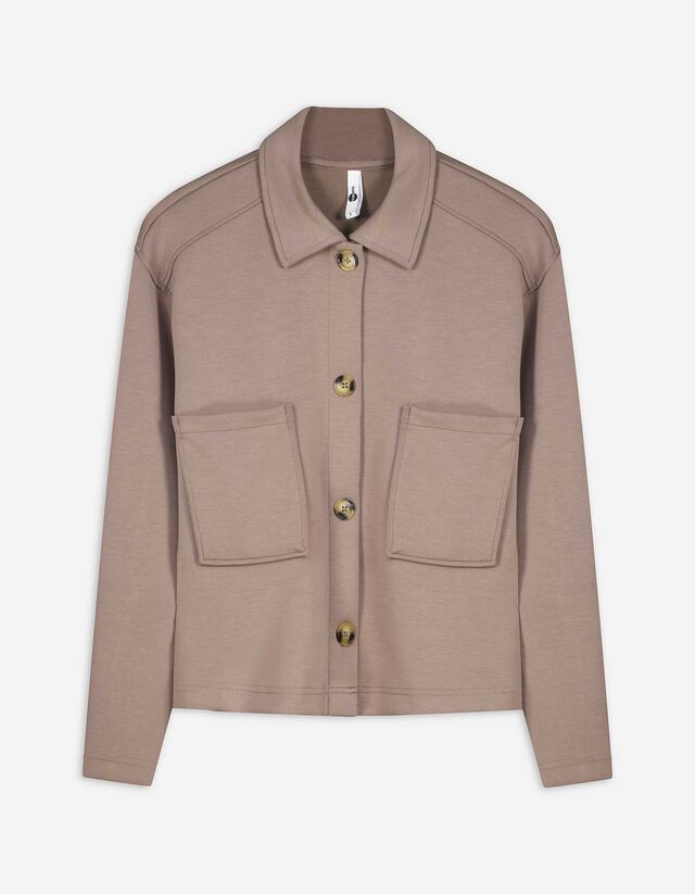 Cipzáros melegítőfelső - Modál tartalom - sotetlila