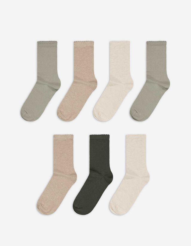 Zokni - 7 db-os csomag