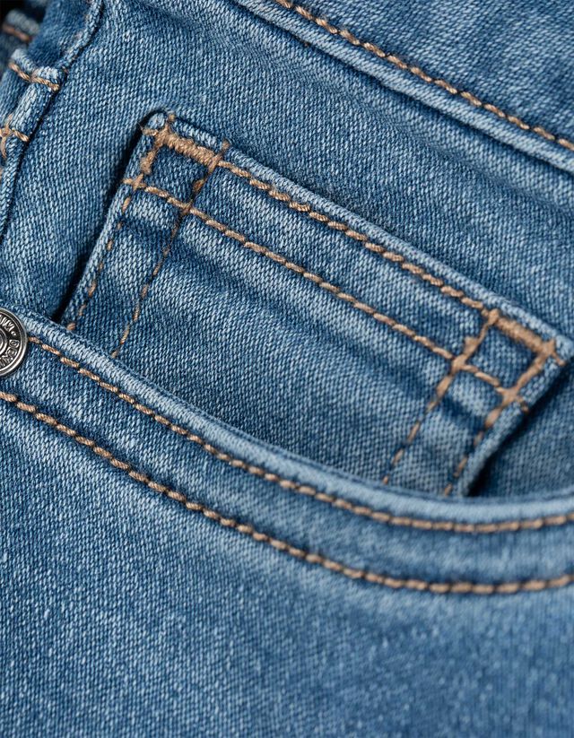 Farmernadrág - Szélesített szabás - sotetkek