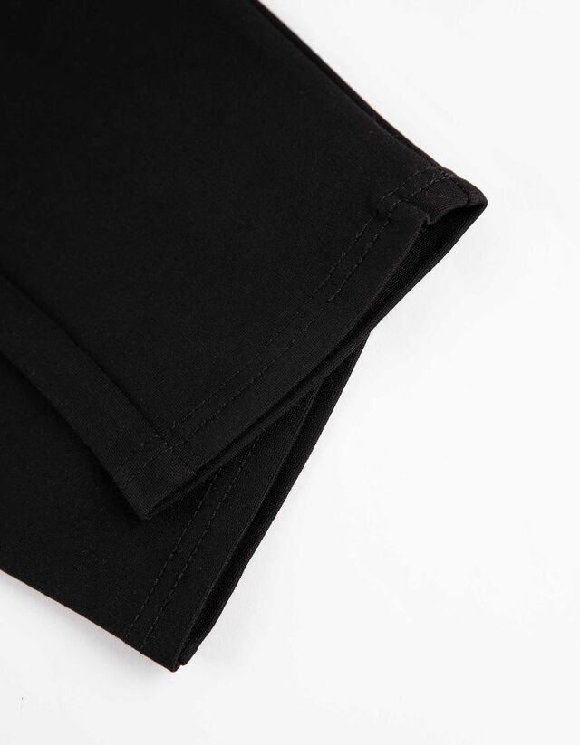 Melegítőnadrág - Zsinóros - fekete