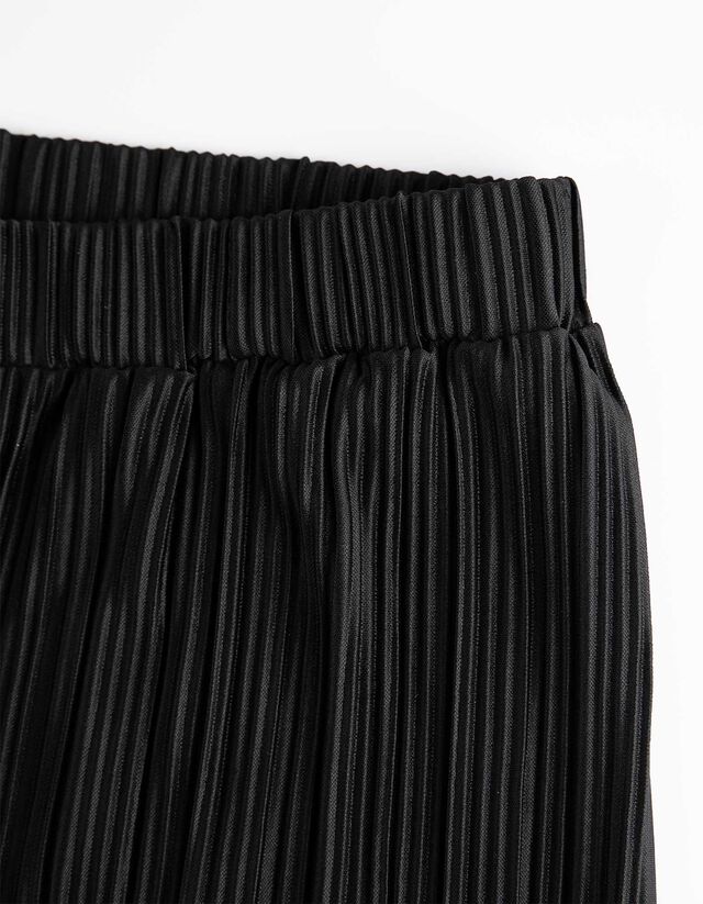 Nadrág - Ráncok - fekete