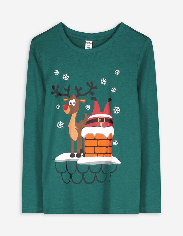 Hosszú ujjú felső - Pamut - bézs