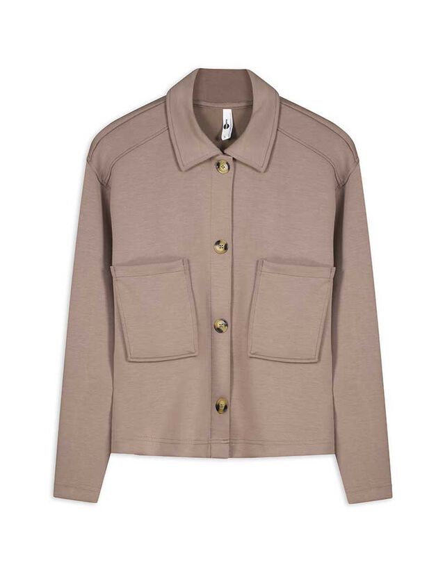 Cipzáros melegítőfelső - Modál tartalom - sotetlila