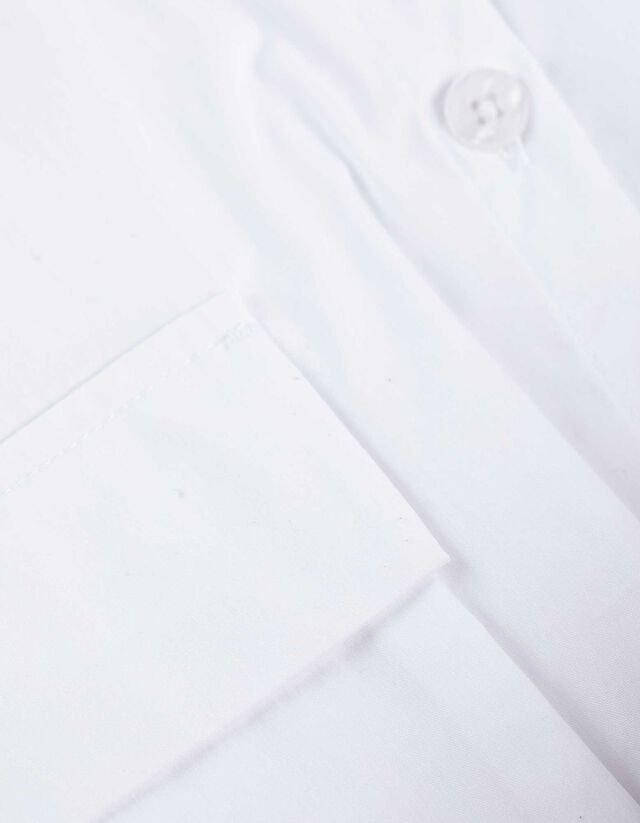 Blúz - Egyszínű - feher