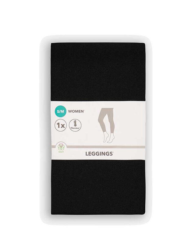 Legging - Termohatás - fekete