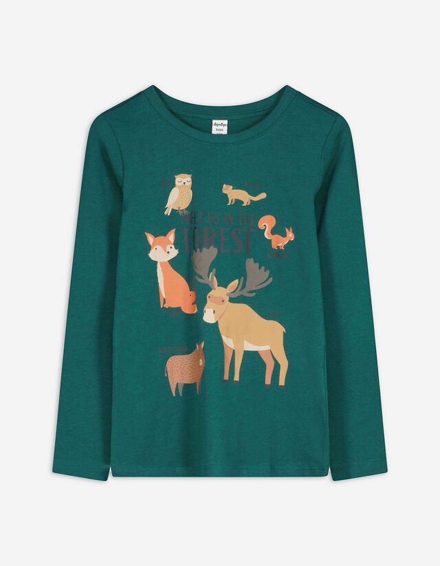 Hosszú ujjú felső - Pamut - bézs