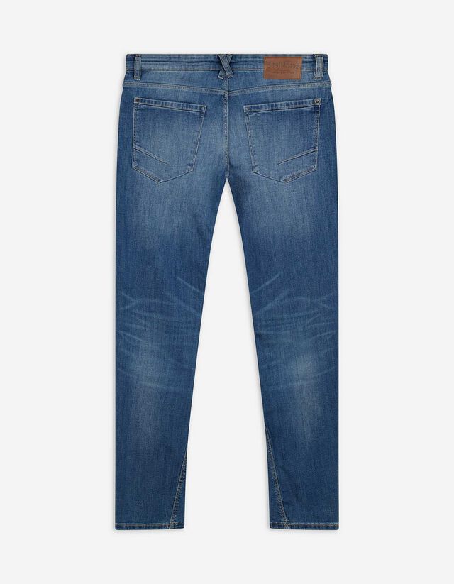 Farmernadrág - Egyenes fazon - sotetkek