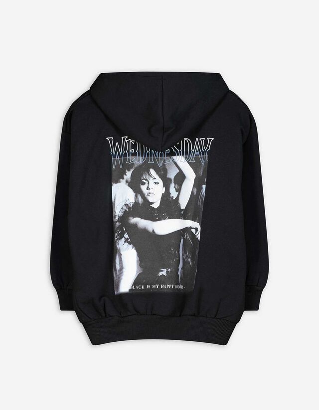 Melegítőfelső - Wednesday - fekete