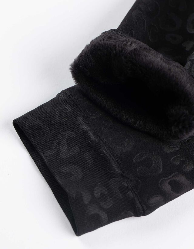 Legging - Termohatás - fekete