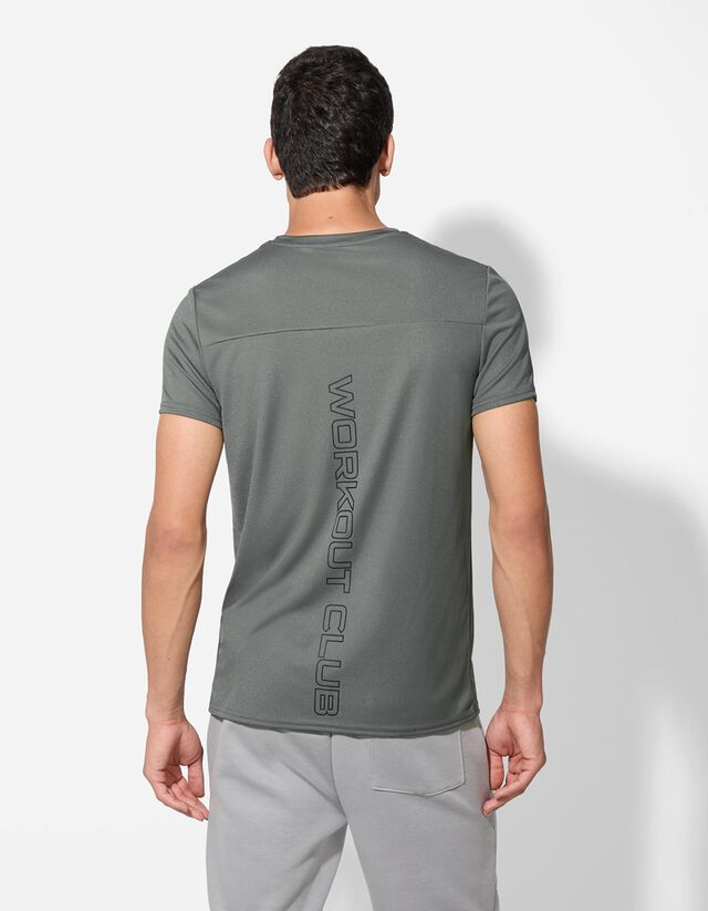 Póló - Egyszínű - szürke