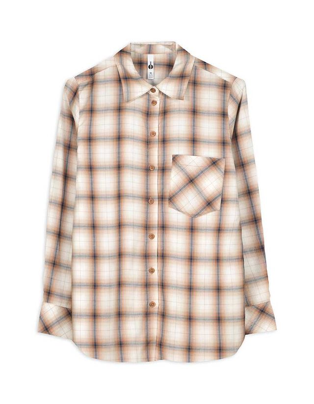 Blúz - Kockás - sotetkek