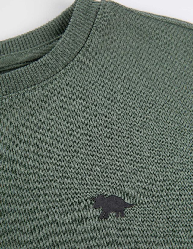 Melegítőfelső - Nyomott minta - barna