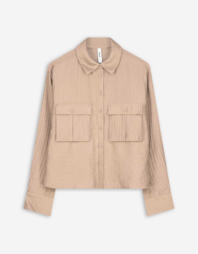 Blúz - Viszkózkeverék - piros